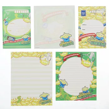 《sun-star》迪士尼玩具總動員三眼怪超值信紙組