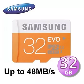 Samsung 三星 32GB EVO Ultra-fast UHS-I microSDHC C10 高速卡