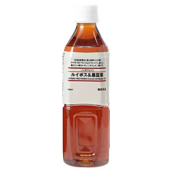 [MUJI 無印良品]PET無咖啡因博士黑豆茶/500ml