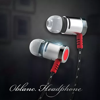 【Oblanc 】O’Sound Deep-NF1 低調玩色紅 全音域系列 立體聲可接聽入耳式耳機
