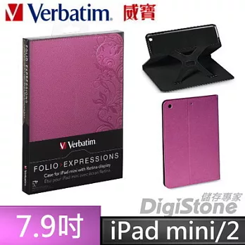 威寶 Verbatim Folio Expressions 保護套系列 - for Apple 7.9吋 iPad Mini/2 平板電腦保護套-粉色