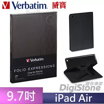 威寶 Verbatim Folio Expressions 保護套系列 - for Apple 9.7吋 iPad Air 平板電腦保護套-黑色
