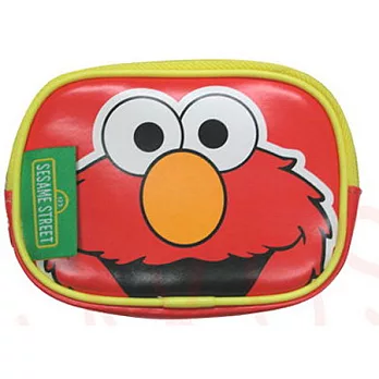 代理版 芝麻街 扁型錢包-紅