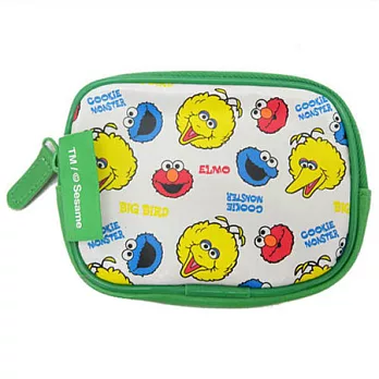 代理版 芝麻街 扁型錢包-綜合