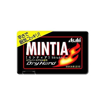 日本【朝日】MINITIA口含碇(辛&薄荷)-50粒