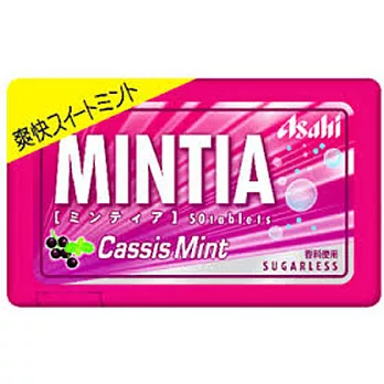 日本【朝日】MINITIA口含碇(黑醋栗薄荷)-50粒