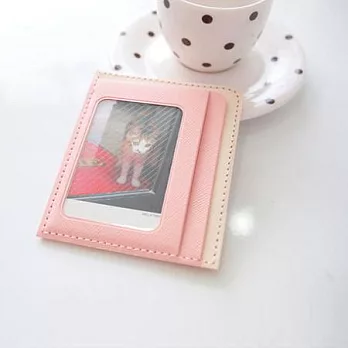 Smile好運票卡皮夾S-甜美粉