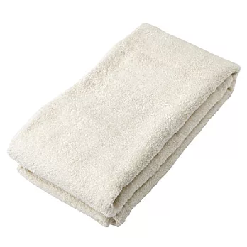 [MUJI 無印良品]棉質中空線兒童浴巾原色