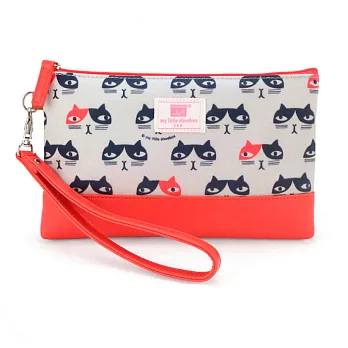 My little shoebox 護照包-貓咪