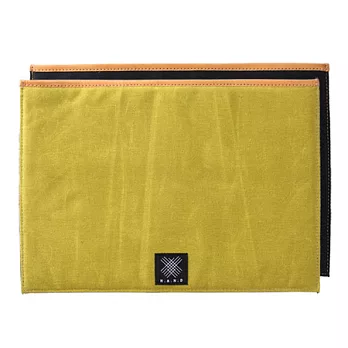 H.A.N.D MacAir 13 保護套 │芥末 + 黑