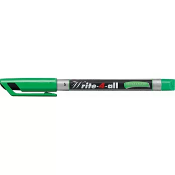 STABILO 德國天鵝牌 Write-4-all 多用途油性筆(共3種尺寸 4種顏色可選)(S)0.4mm 綠