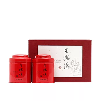 《王德傳》臺灣名茶禮盒(金萱＋焙香)