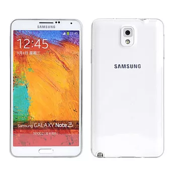 【BIEN】SAMSUNG Note 3 超薄全透點紋軟質保護殼