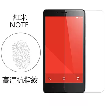 【BIEN】紅米 Note 高清抗指紋保護貼 (前)