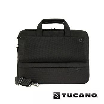 TUCANO Dritta 簡約時尚側背包 MB 13.3吋(黑色)