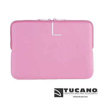 TUCANO Color 多彩時尚筆電專用內袋 13/14 吋(粉紅)