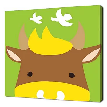 【Manto】動物系列．DIY數字油畫 - 牛牛