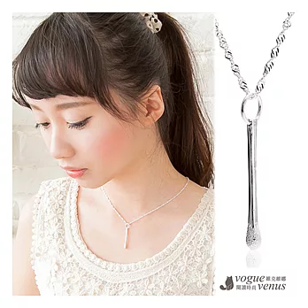 維克維娜 點燃愛火 純銀火柴棒925純銀項鍊16吋