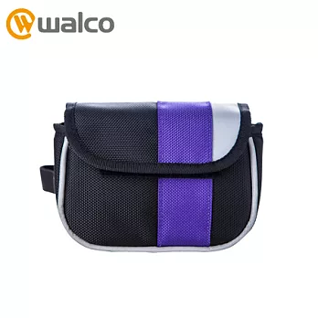 Walco Purple Frame Pannier坐管小馬鞍包-紫色款紫黑