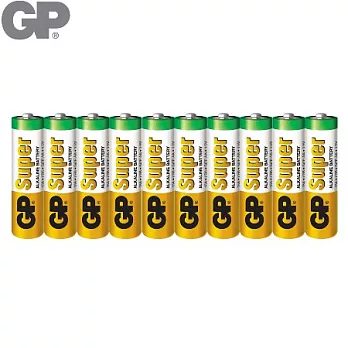 GP超霸 - 三號鹼性電池10入