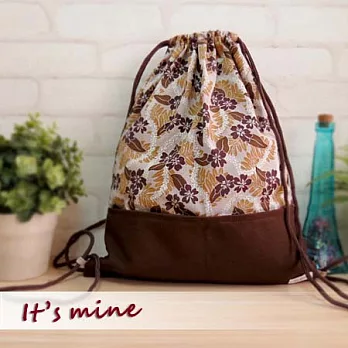 It’s mine 束口後背包系列-紫荊花-紫