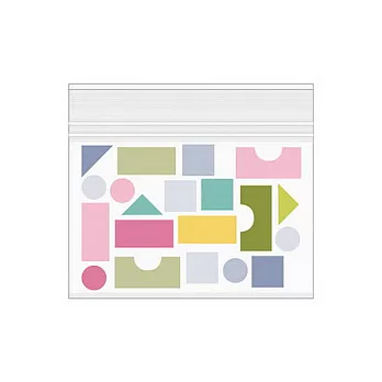 MIDORI多彩夾鏈袋A7A7積木