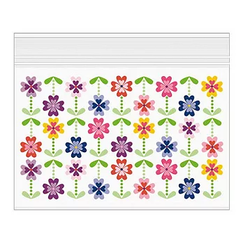 MIDORI多彩夾鏈袋B6B6花園