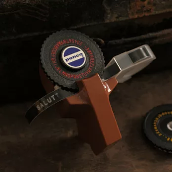 【HIGHTIDE】Penco打標機(大寫/小寫)(咖啡色)