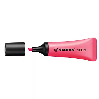 STABILO 德國天鵝牌 NEON系列 螢光筆粉紅色