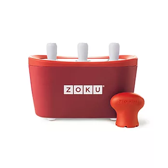 ZOKU快速製冰棒機(三支裝) -紅色