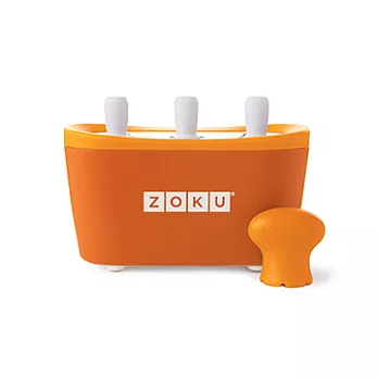 ZOKU快速製冰棒機(三支裝) -橘色