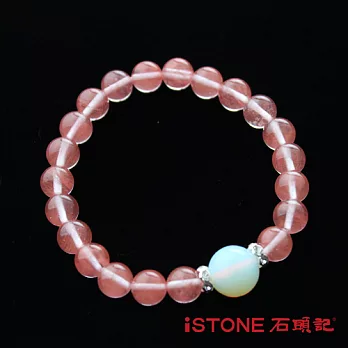 石頭記 草莓晶8mm手鍊-愛情運勢