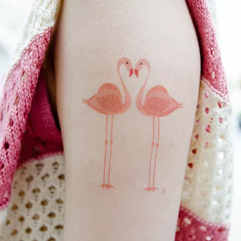 Dottinghill 刺青 紋身貼紙 / Flamingo Friends