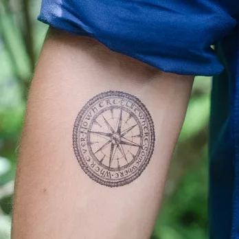 Dottinghill 刺青 紋身貼紙 / Leonid’s Compass