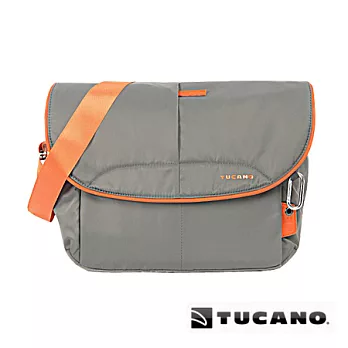 TUCANO Scatto防雨防潑水休閒相機二用包(附防潑水收納袋) L(灰)