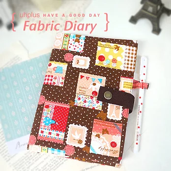 uhplus Fabric Diary 手帳套- 童話森林