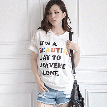 ROSE。甜美感接網上衣 白系