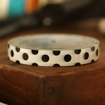 Prime Nakamura_黑色圓點膠帶