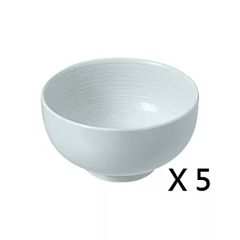 [MUJI 無印良品]白磁丼/小/4S/5入