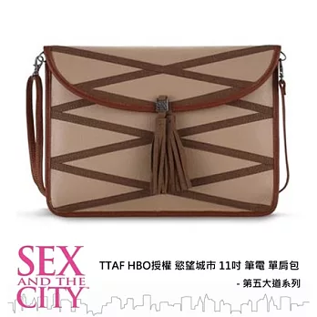 HBO 授權 SATC 慾望城市 11 MacBook Laptop bag 單肩包- 第五大道系列 棕色