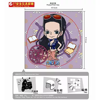 航海王-防水貼紙L款(羅賓)