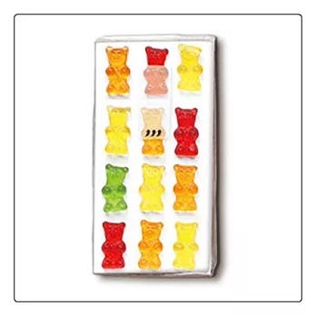 《Paper+Desing》紙手帕 - jelly babies 果凍娃娃