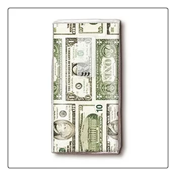 《Paper+Desing》紙手帕 – dollar 美元/美金