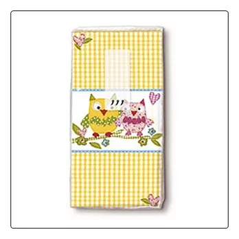 《Paper+Desing》紙手帕 - cute owls 可愛的貓頭鷹