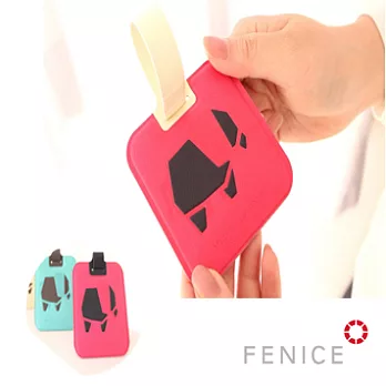 【FENICE】大象吊牌 - 旅行用品 旅行的好幫手 桃紅