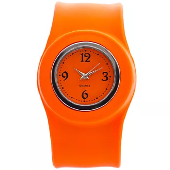 Watch-123 一拍即合-潮流新玩意拍拍腕錶 (甜橙橘)