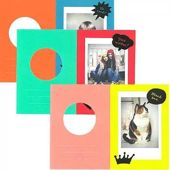 FUJIFILM instax mini 拍立得底片專用 相片卡(一包10入)/好讚款