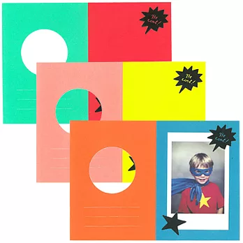 FUJIFILM instax mini 拍立得底片專用 相片卡(一包10入)/火箭款