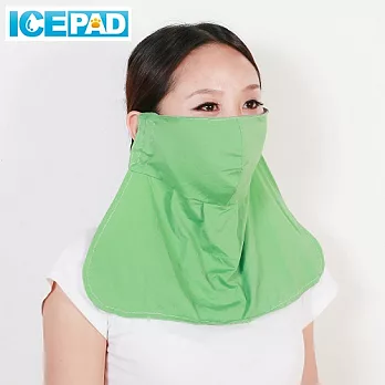 【ICE PAD】防蹣抗菌酷涼口罩-2入優惠組薄荷綠