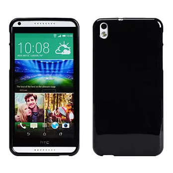 【BIEN】HTC Desire 816 亮麗全彩軟質保護殼 (黑)
